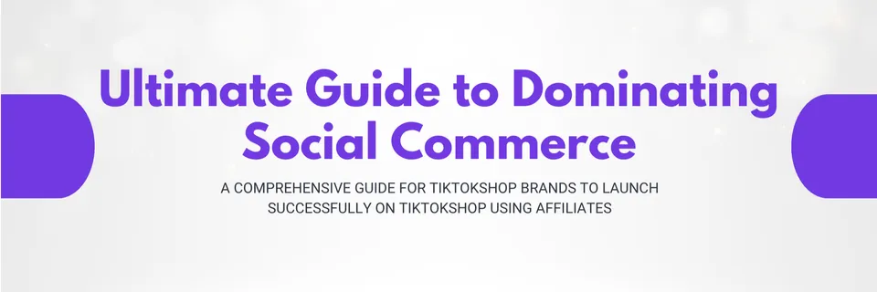 Guide cover: Guide to Dominating the Social Commerce Space